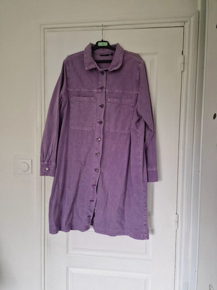 Robe jean mauve kiabi - photo numéro 3
