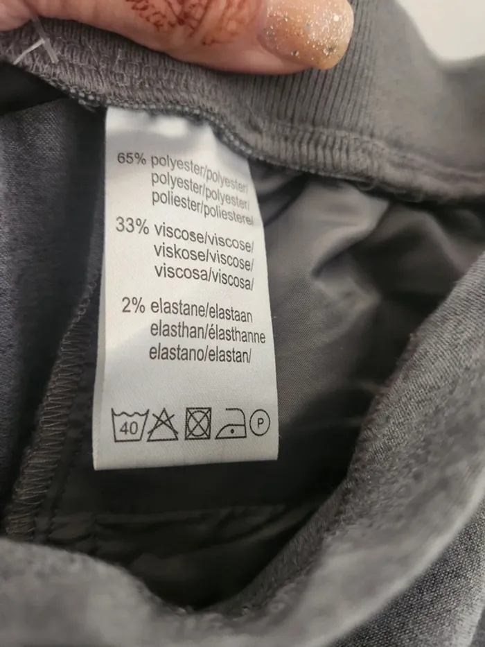 Pantalon gris élégant ms mode – Taille 46 - photo numéro 3