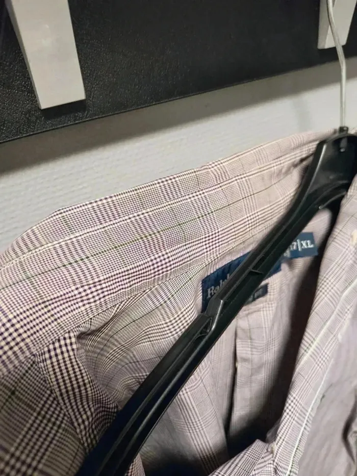 🌿 Chemise Ralph Lauren Classic Fit Vintage Carreaux (Taille XL / 17) - photo numéro 7