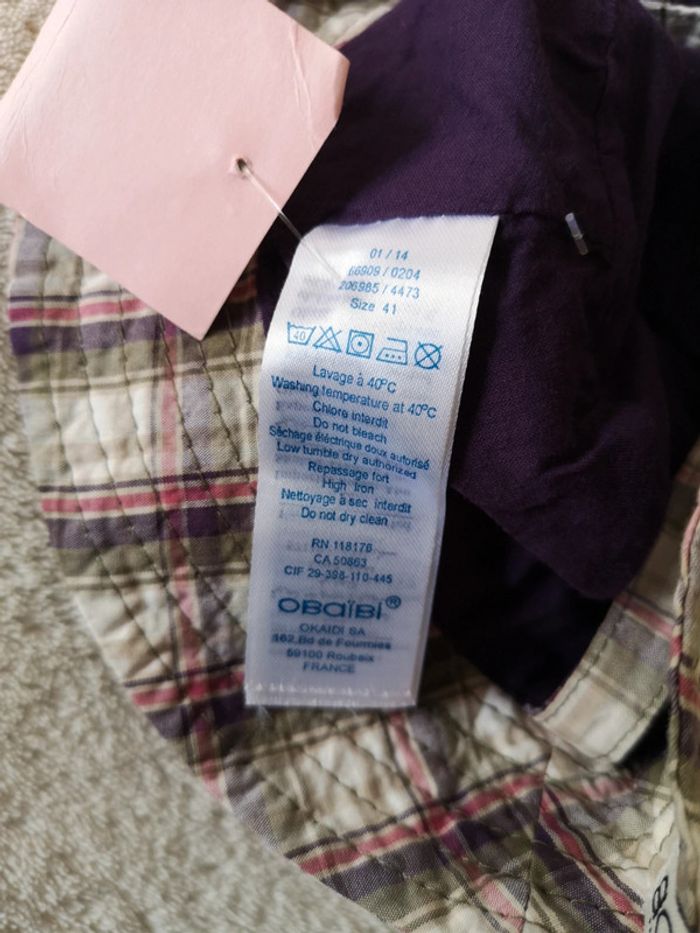 Chapeau bob neuf 41 cm - photo numéro 3