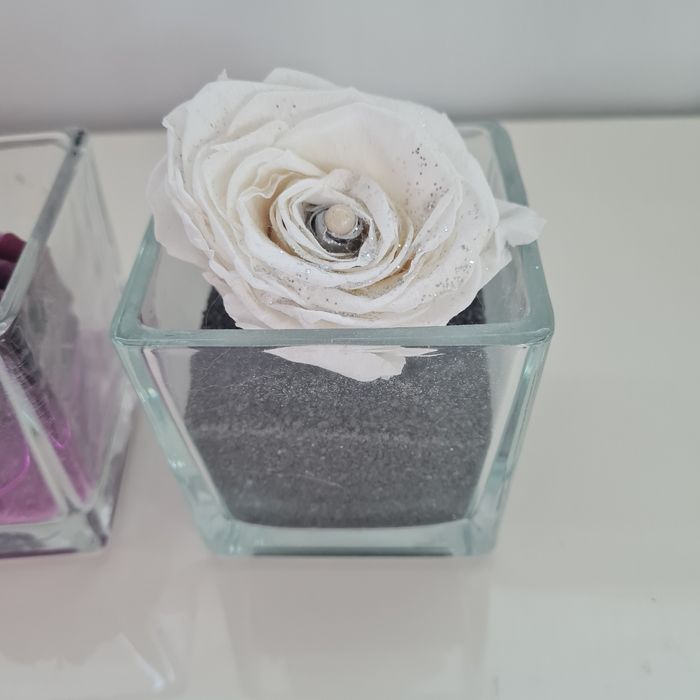 Deux compositions rose éternelle - photo numéro 3