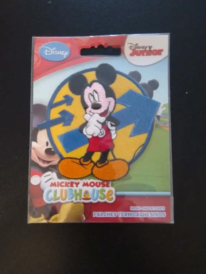 lot de 2 décopatchs disney minnie et mickey neuf - photo numéro 3