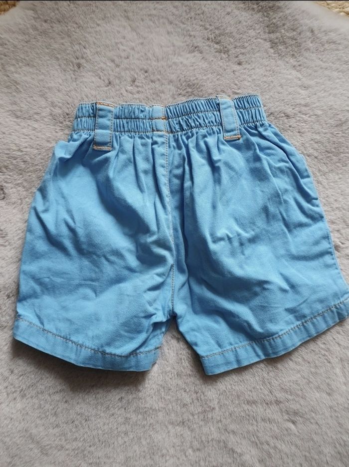 Short bleu Tissaia 6 mois - photo numéro 4