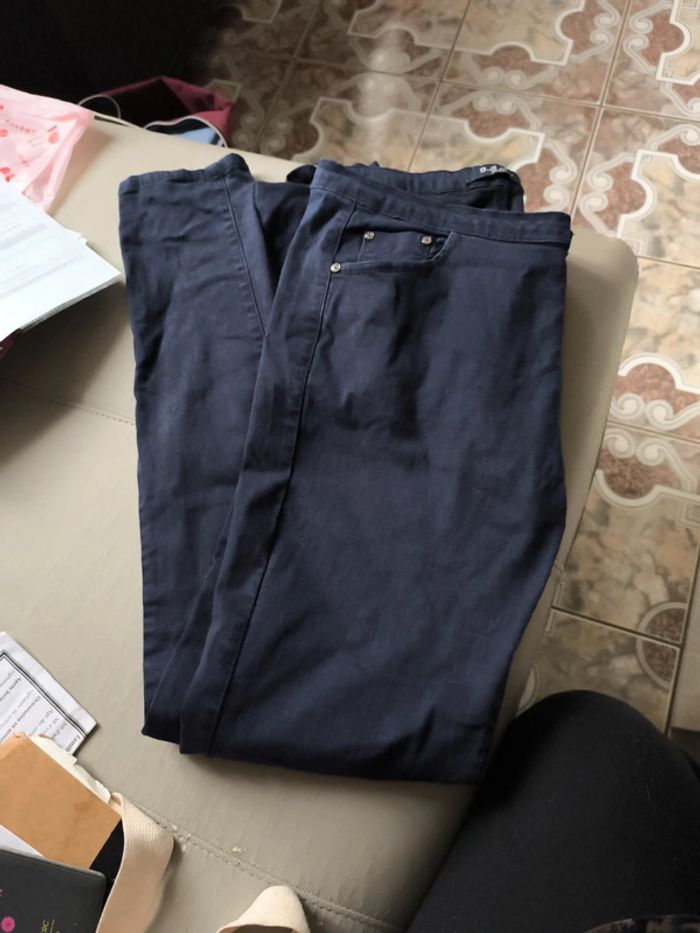 Lot deux jeans pantalons - photo numéro 7