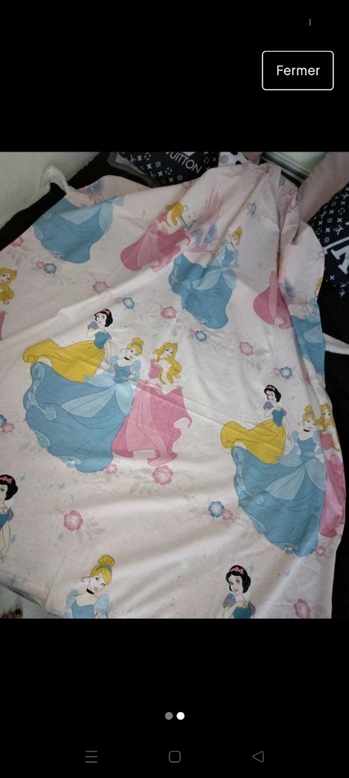 Rideau long opaque princesse Disney - photo numéro 2