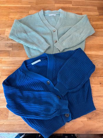 Lot 2 gilets monoprix