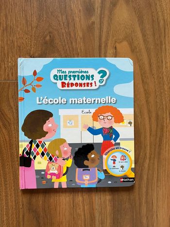 Mes premières questions réponses l’école maternelle