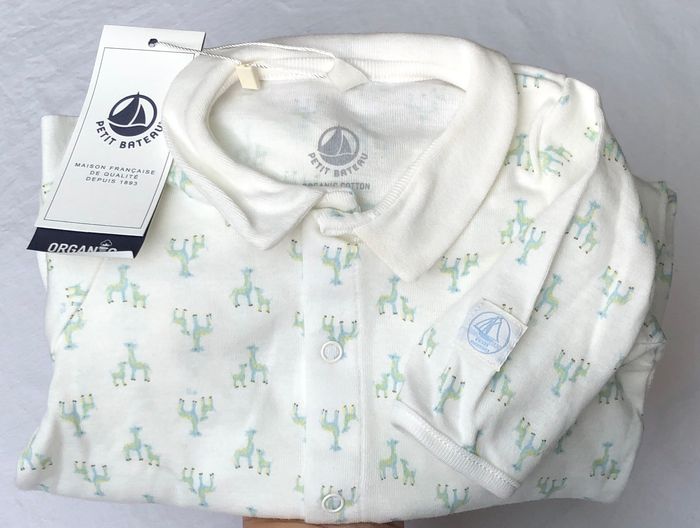 Pyjama fin Petit Bateau 1 mois neuf - photo numéro 5