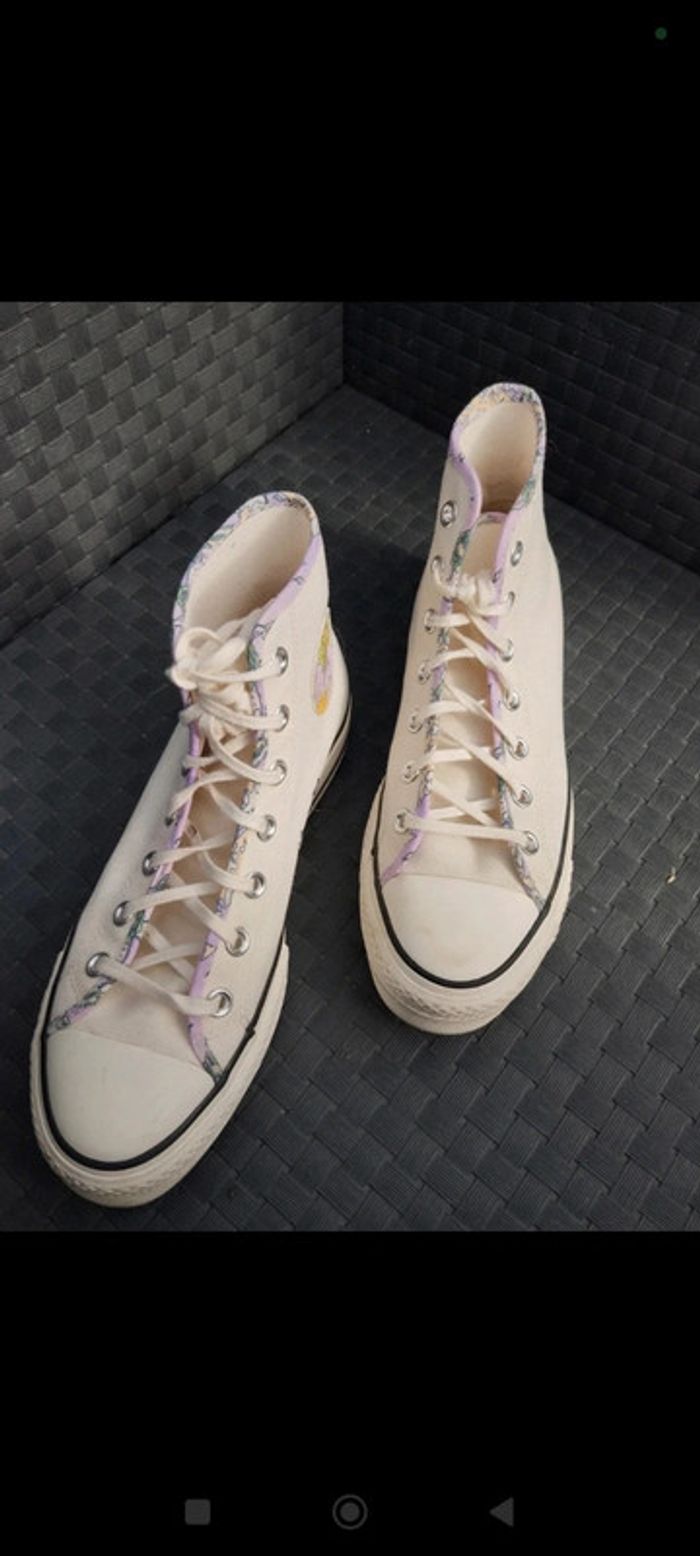 Converses blanches all star - photo numéro 14