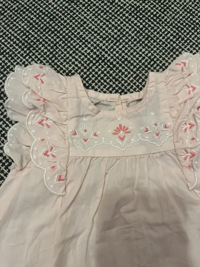 T shirt rose pale - photo numéro 2