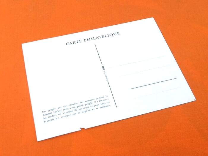 Carte Philatélique XXème anniversaire de la libération Strasbourg 23 Novembre 1964 - photo numéro 3