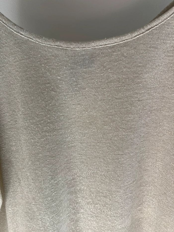 Débardeur Vero Moda beige/doré M - photo numéro 4