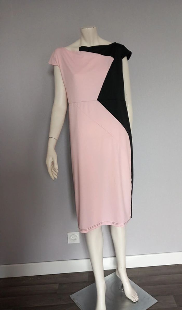 Robe chic asymétrique neuve 2XL. - photo numéro 2