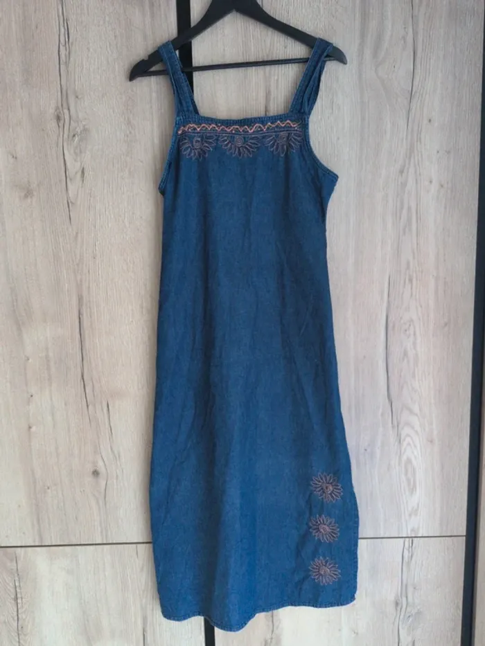 Robe en jean à bretelles Taille 38