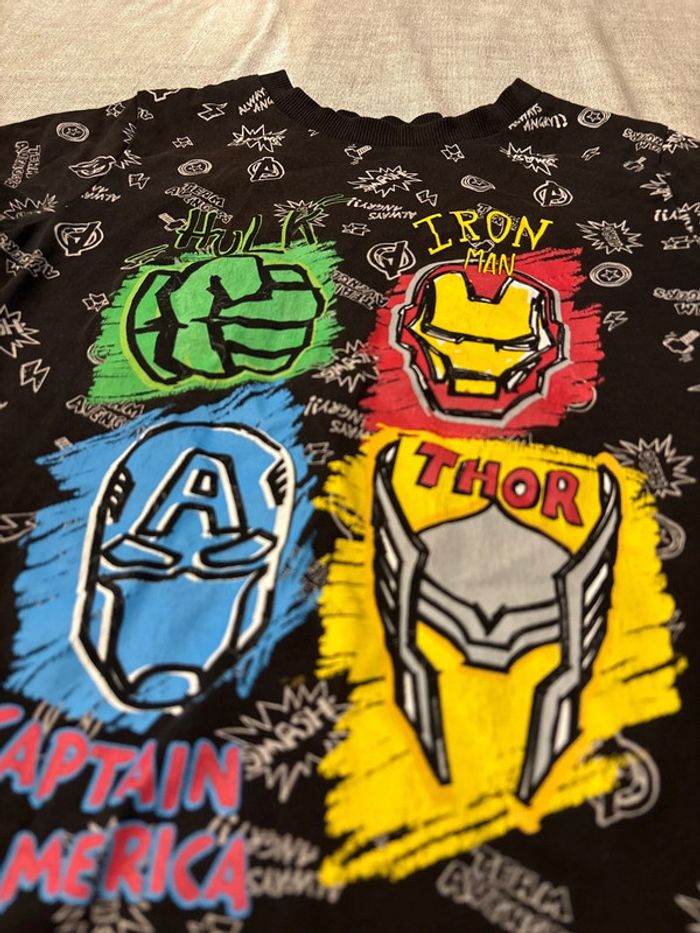 T shirt 7/8 ans Disney Marvel - photo numéro 2