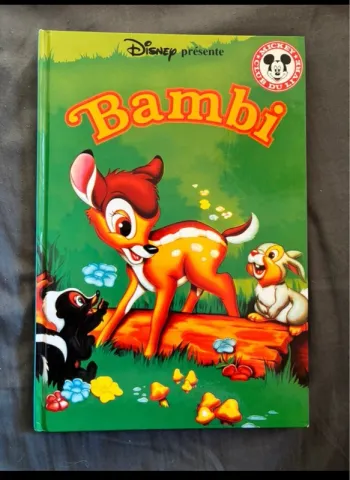 Livre Bambi - Mickey Club du Livre