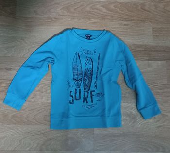 Sweat bleu Kiabi 6 ans