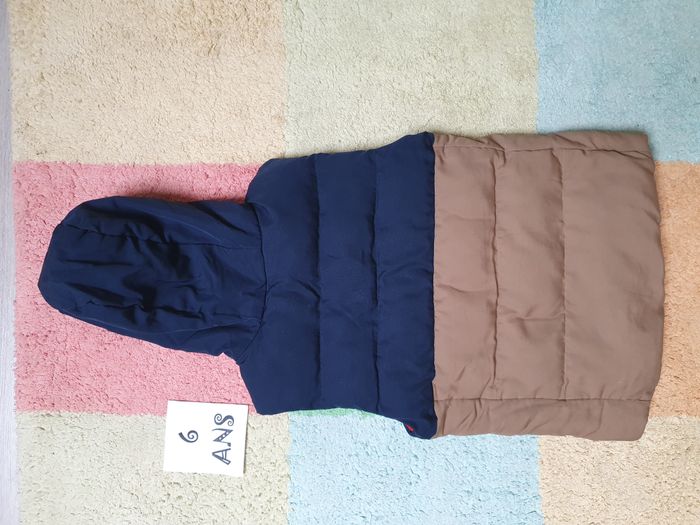 Manteau doudoune sans manche hiver garçon 👦- 6 ans - Décathlon - TBE - photo numéro 4