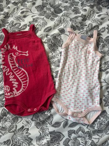 Lot de 2 bodys