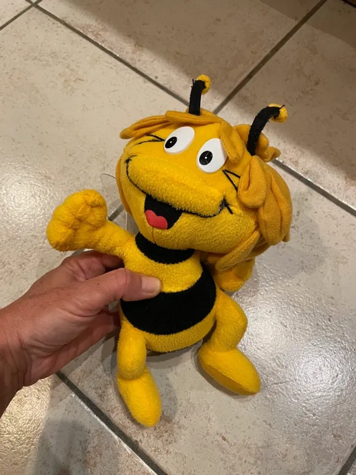 Peluche Maya l'abeille vintage
