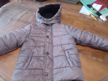 Manteau chaud à capuche