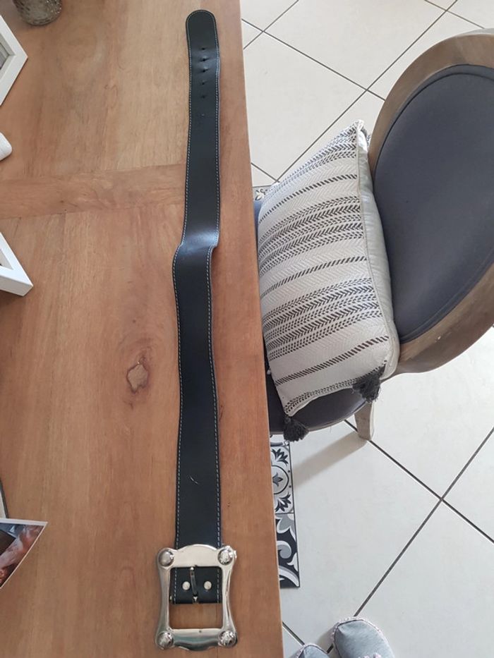 Ceinture croûte de cuir vachette - photo numéro 2