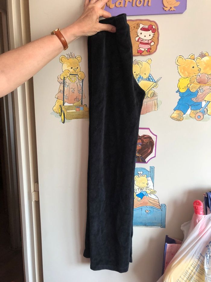 Pantalon de pyjama noir, taille 12 ans, marque Hello Kitty.