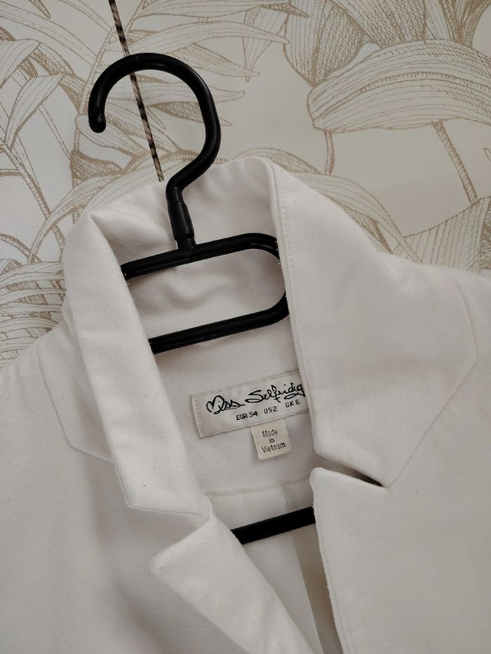 veste blanche taille 34 - photo numéro 5