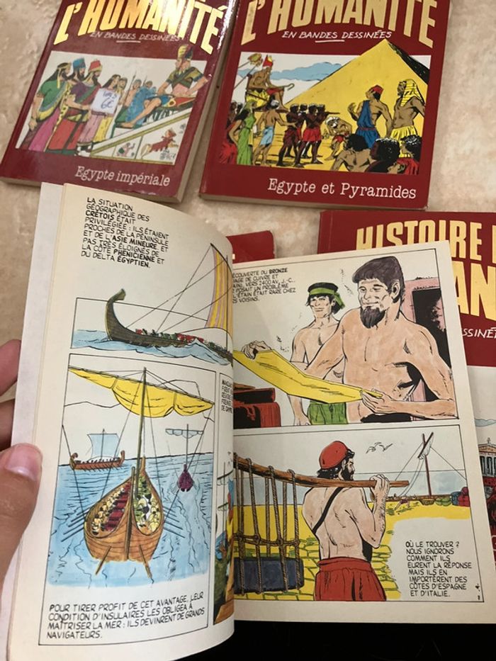 Lot 5 BD "L’Histoire de l’humanité en BD" - photo numéro 7