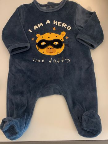 Pyjama bébé 1 mois