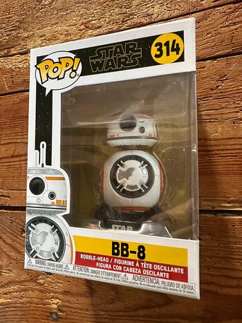 NEUF Funko Pop Star Wars BB-8 droide 314 figurine tête oscillante collection
