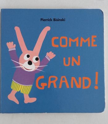 Livre bébé : Comme un grand !