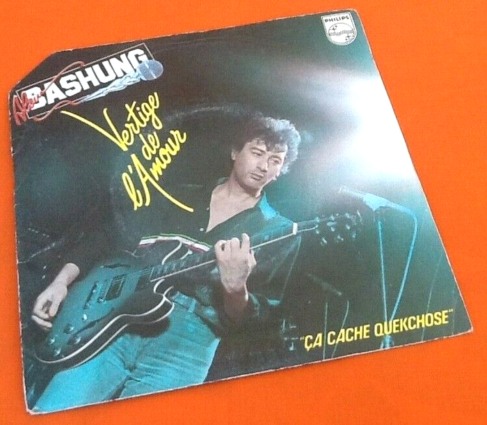 Vinyle 45 tours Alain Bashung Vertige de l' Amour (1980)