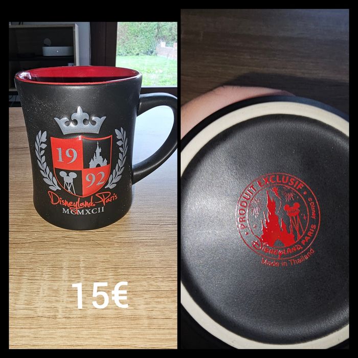 Mug disney officiel 1992