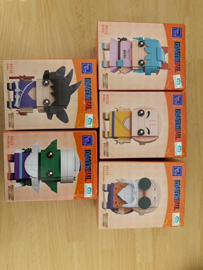Pantasy - BrickHeadz Dragon Ball Z - Collection Complète - Neuf et Scellé
