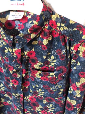 Jolie chemise fleurie 4 ans Tape à l’œil