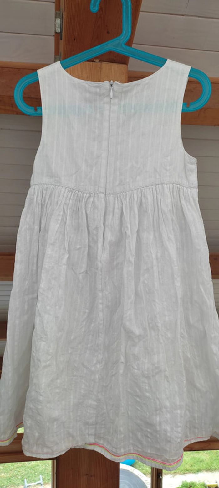 Robe été orchestra 8 ans blanche - photo numéro 5