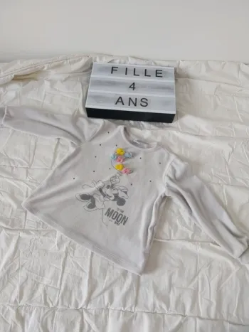 Haut de pyjama fille 4 ans Mickey