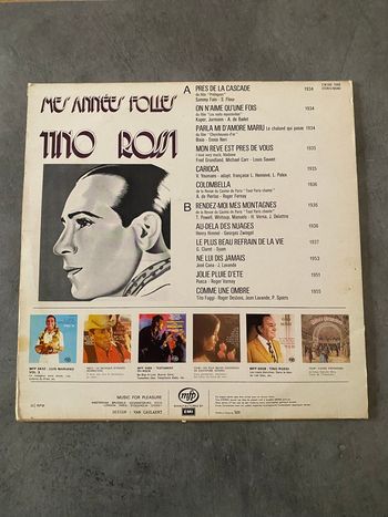 Vinyle Tino Rossi