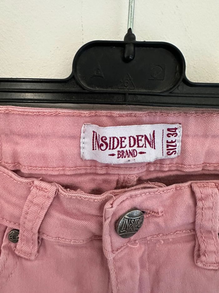Jeans rose inside denim brand - photo numéro 3
