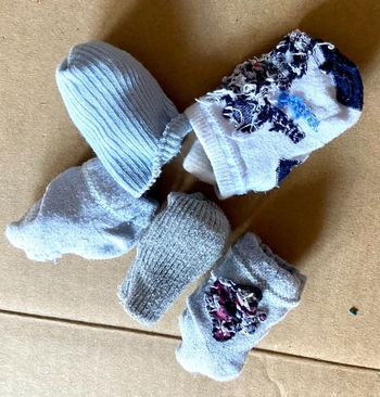 Lot chaussettes bébé 0/6 mois bon état