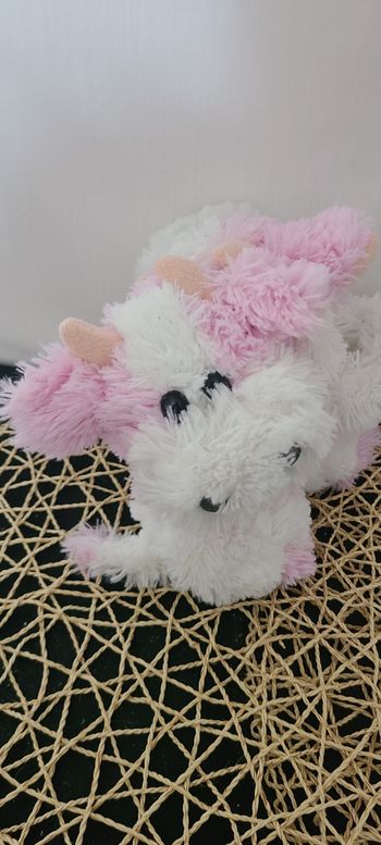 lot de 2 vaches rose et blanche séparable