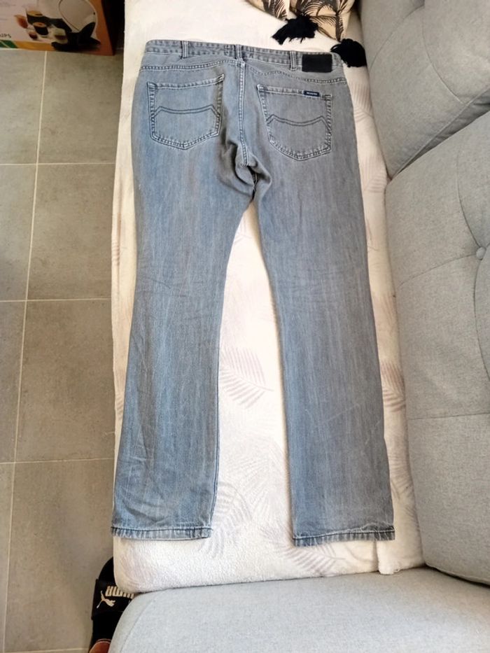 Jeans Homme Taille 46 Gris a fermeture éclair. - photo numéro 2