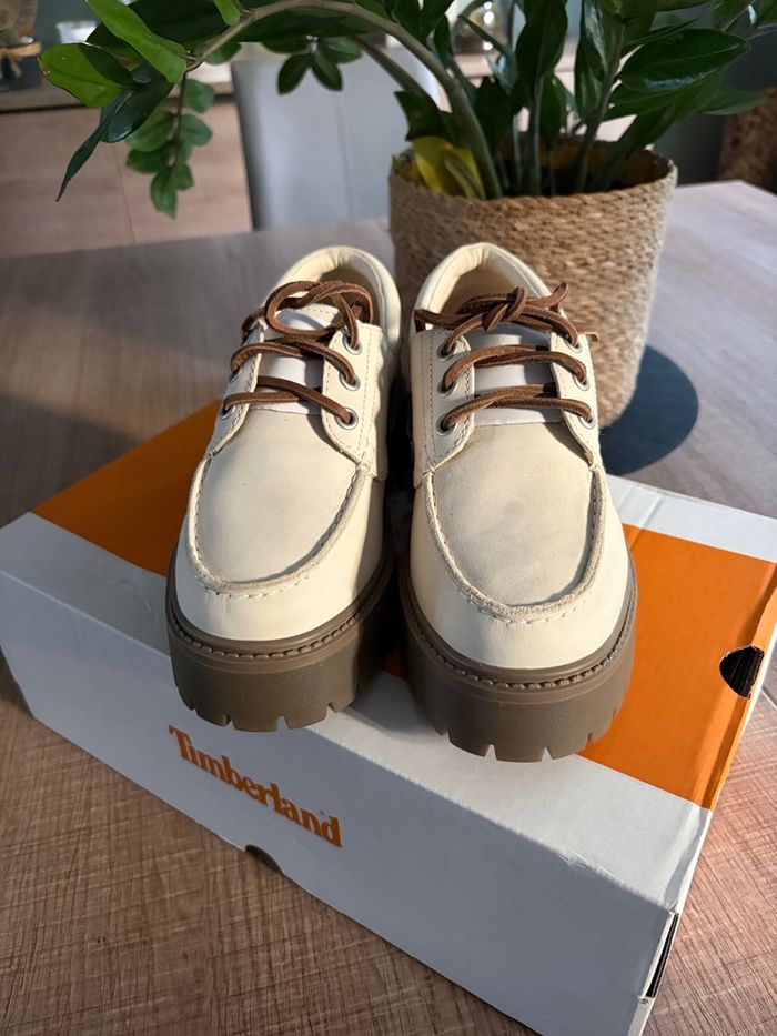 Timberland bateau stone street beige - photo numéro 2