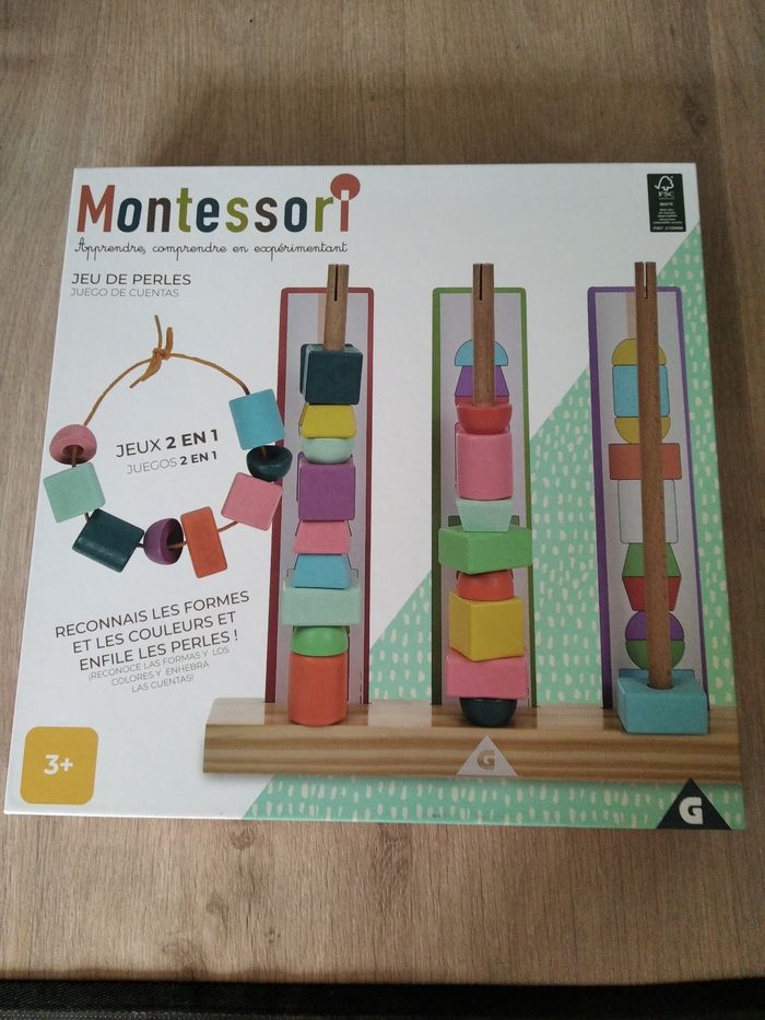 Jeu montessori