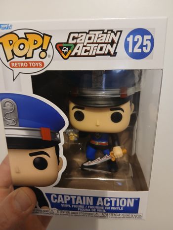 Funko pop rétro toys captain action