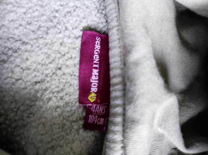 Sweat a capuche 4 ans sergent major - photo numéro 4