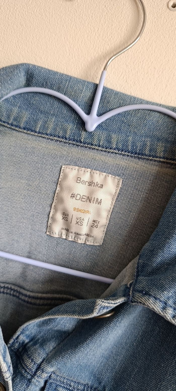 Veste en jean Bershka - photo numéro 3