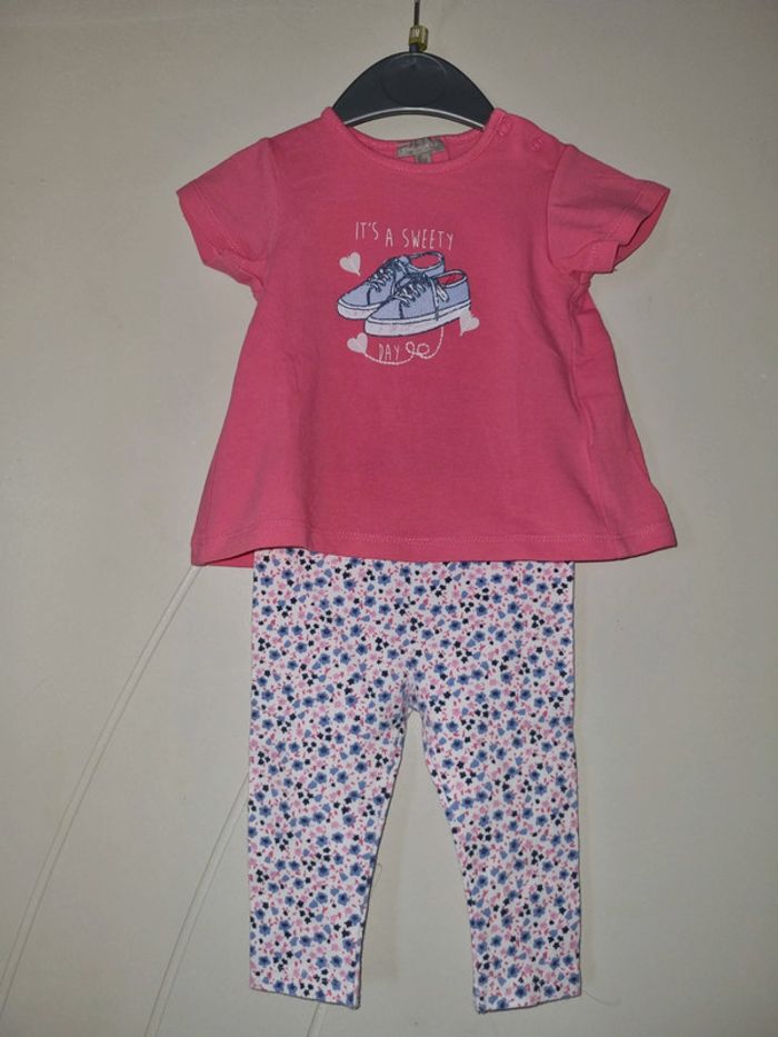 Ensemble legging et tunique 6 mois Boutique Z