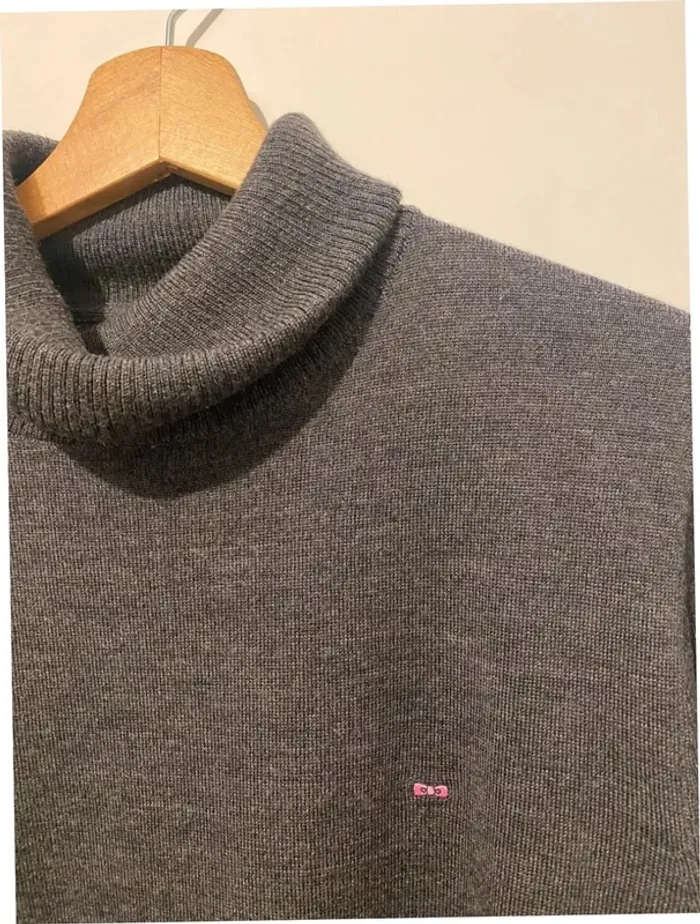 Pull col roulé en laine Eden Park taille S collection actuelle - photo numéro 7